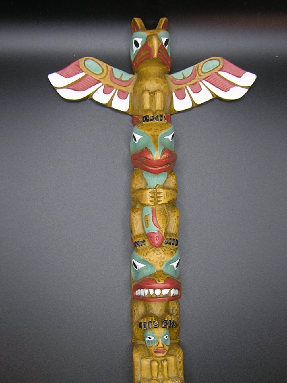 Vintage Canadian Totem Pole